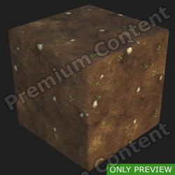 PBR Substance Material of Ground Forest #2